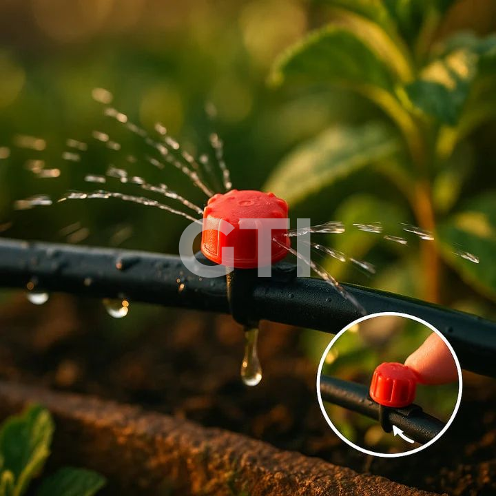 Suxdlan Irrigation goutteur émetteurs réglable